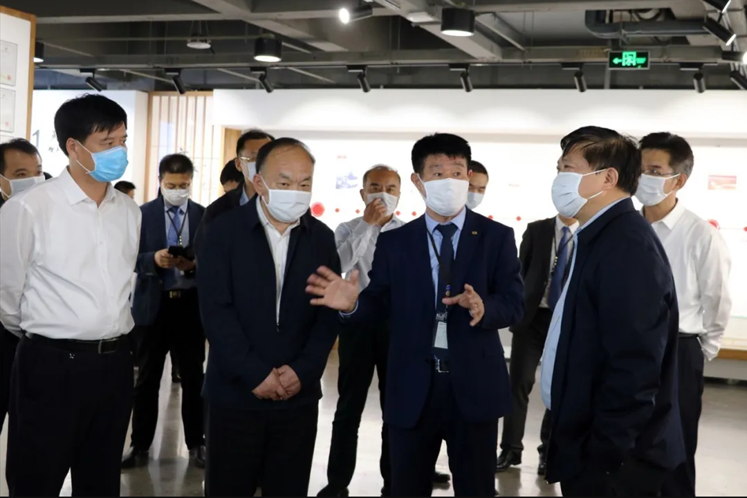 Tang Bo, Secretary of the Party Leadership Group and Director of the Shandong Provincial Department of Science and Technology, came to Jingbo for investigation